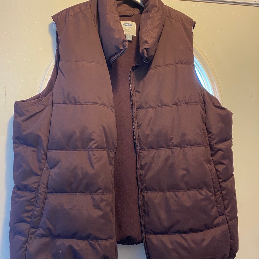 XXL maternity puffer vest